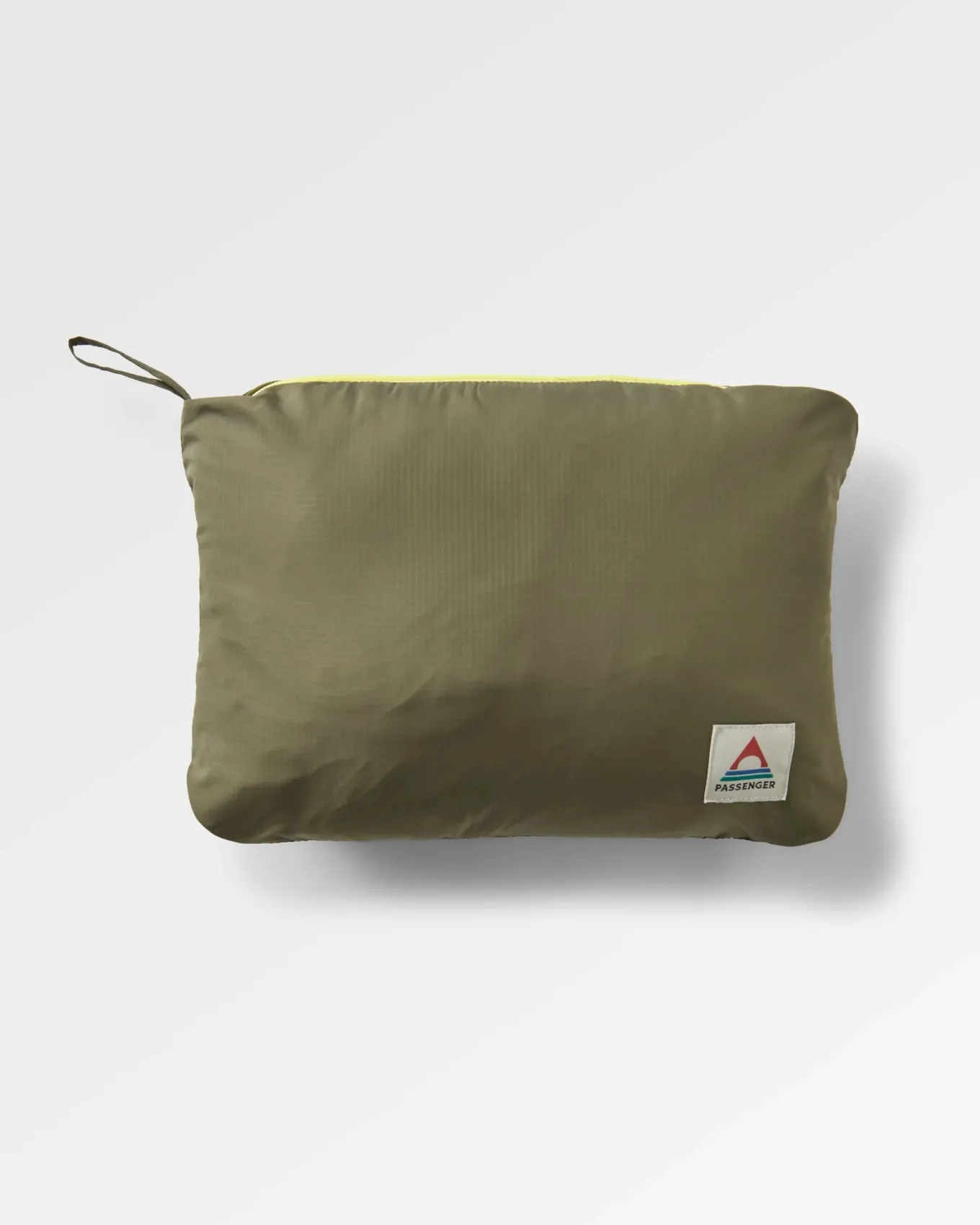 Ocean recycelte isolierte 1/2 Zip Jacke - Staubige Olive