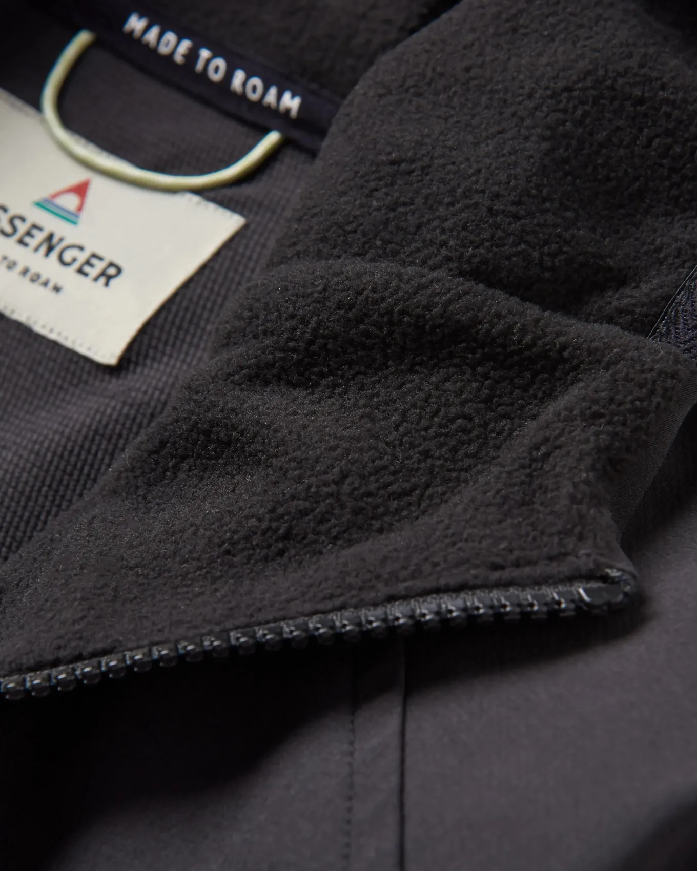 Ocean Recycelte Softshell-Jacke - Schwarz