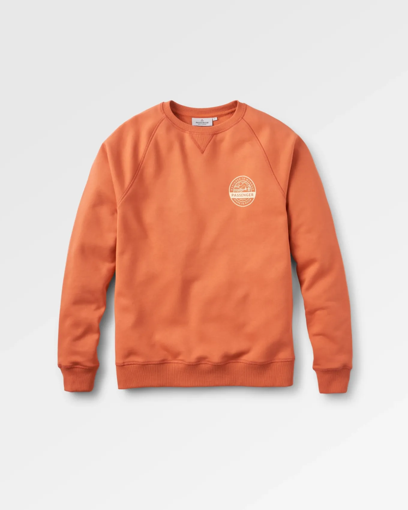 Odyssey Bio-Baumwoll-Sweatshirt - Gebranntes Orange
