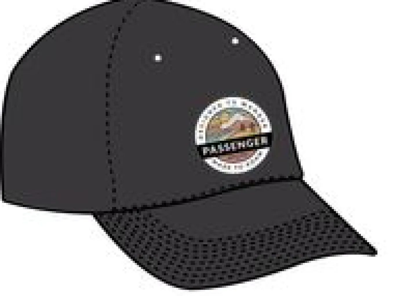 Odyssey Netz-Snapback - Schwarz