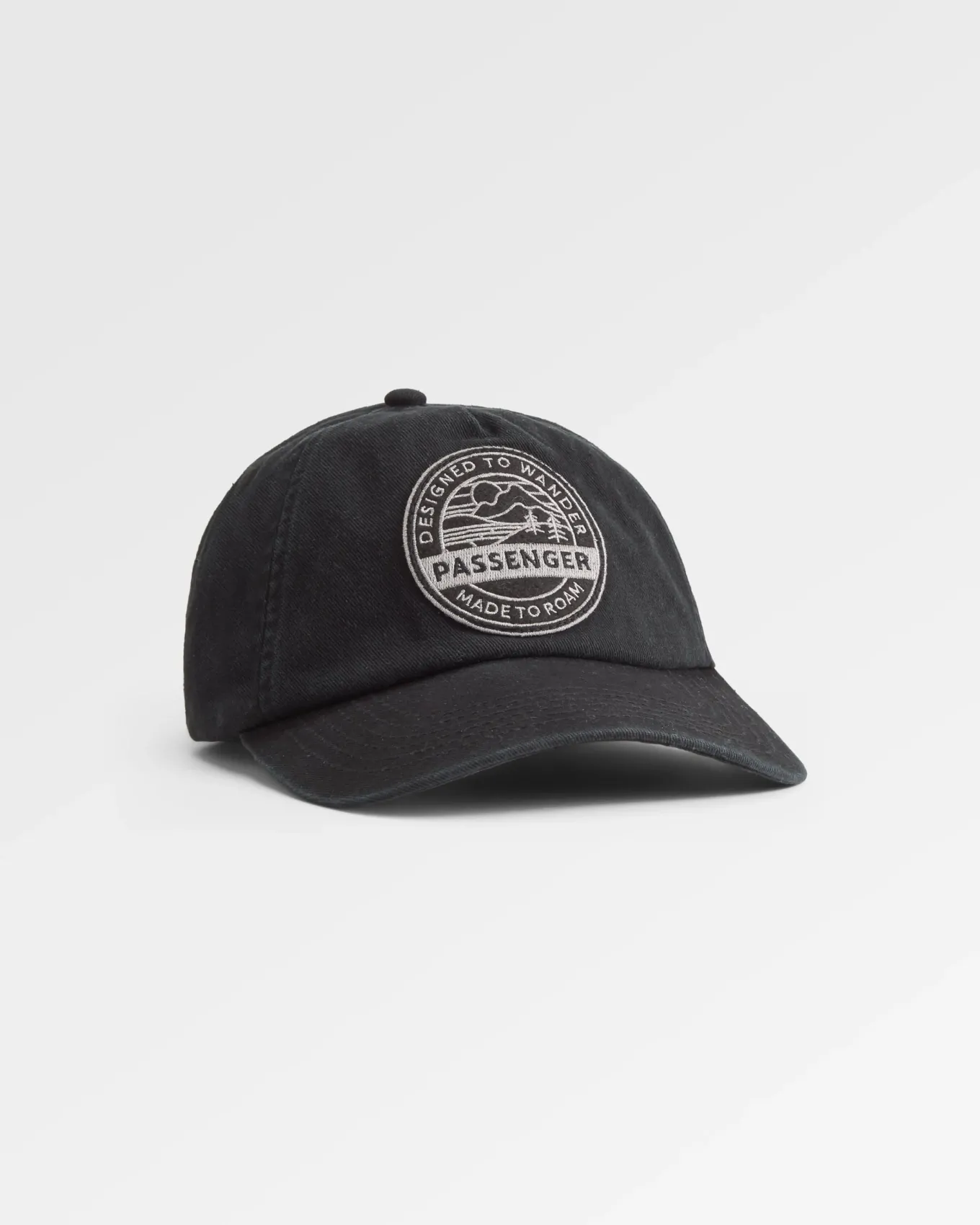 Odyssey Recycelte 5-Panel-Kappe - Schwarz