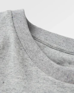 Odyssey Recyceltes Baumwoll-T-Shirt - Graumeliert