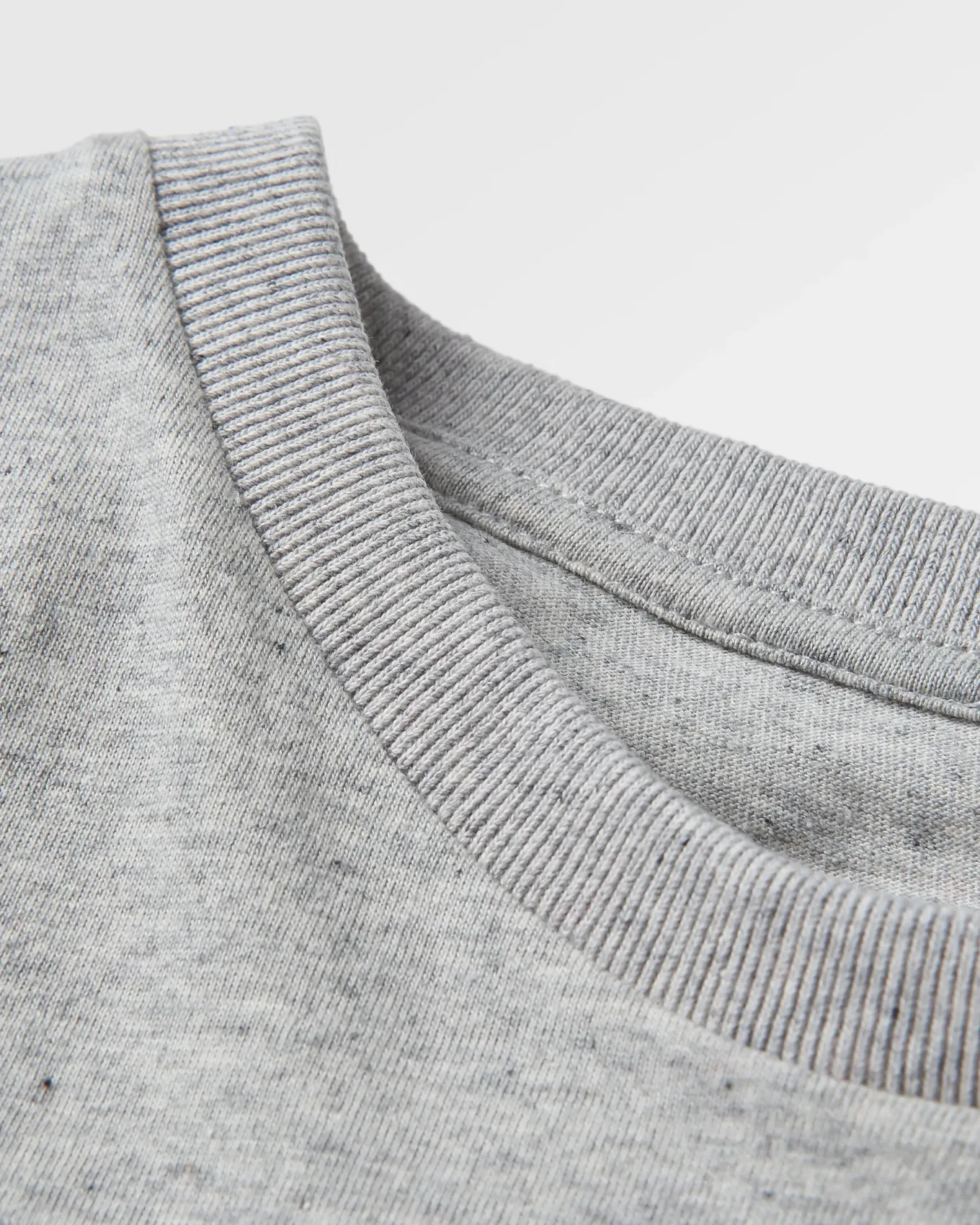 Odyssey Recyceltes Baumwoll-T-Shirt - Graumeliert