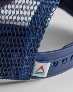 Odyssey Trucker Kappe - Sattes Marineblau/Gummi