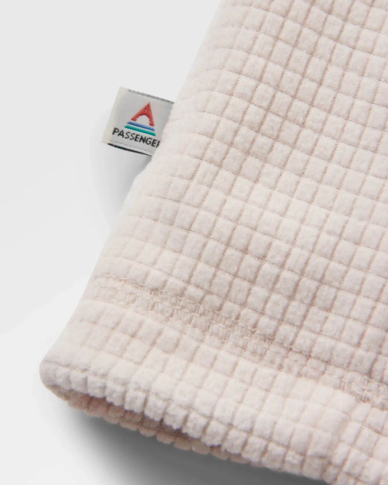 Off Trail recycelter Grid-Polarfleece - Rotocker/Birke