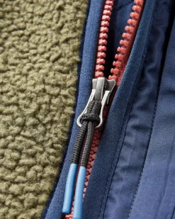 Offgrid 2.0 1/2 Zip Recyceltes Sherpa-Fleece - Khaki