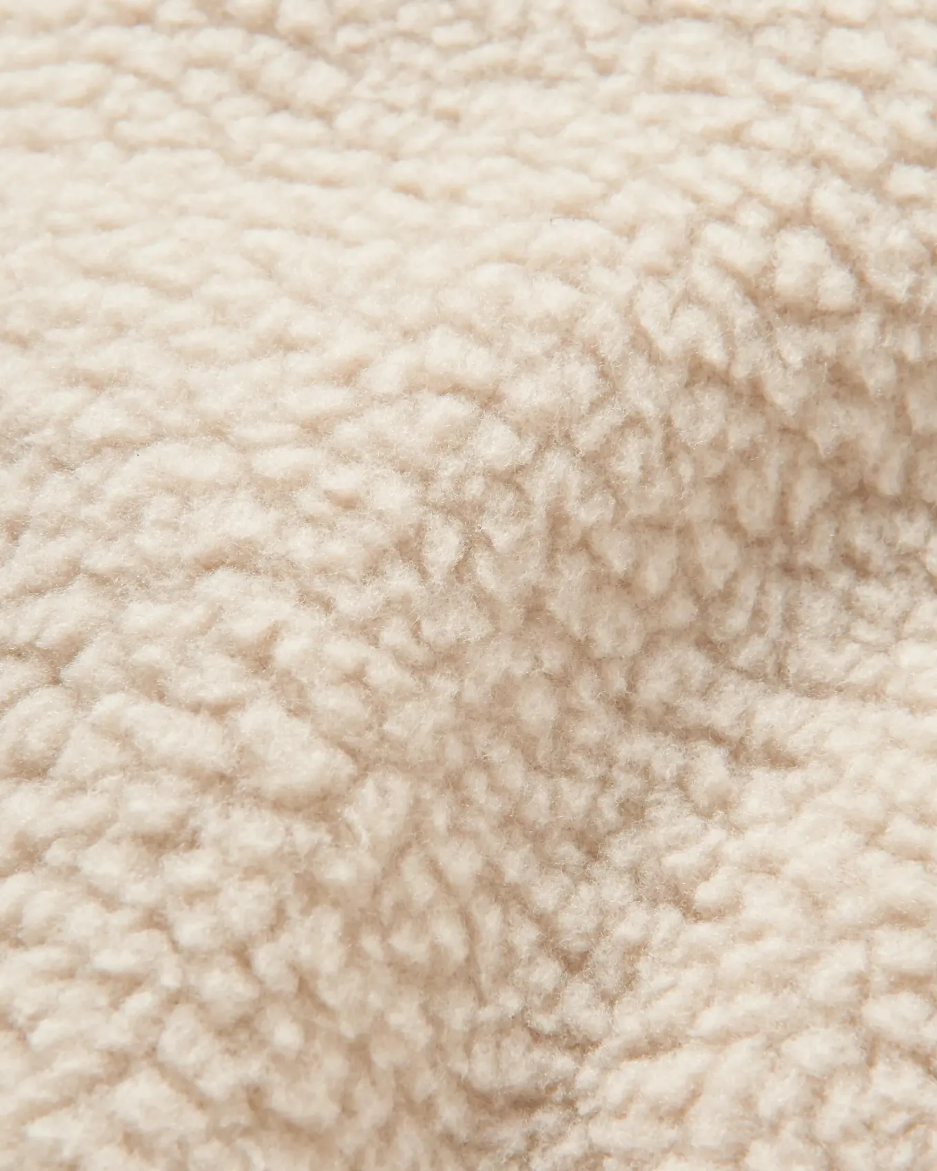 Offgrid 2.0 1/2 Zip Recyceltes Sherpa-Fleece - Haferflocken/Marineblau