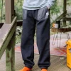 Offgrid recycelte Sherpa-Fleece-Jogginghose - Schwarz
