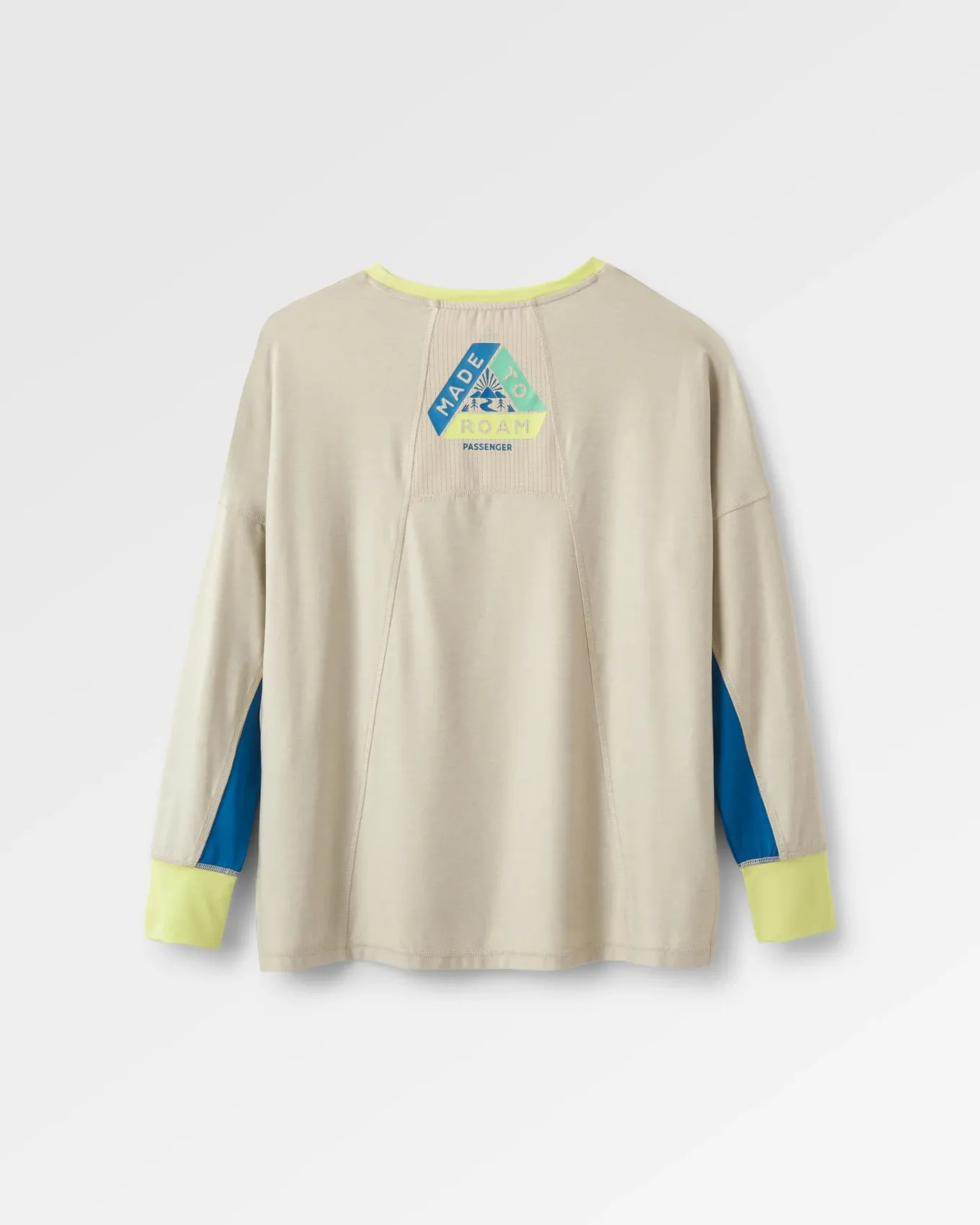 Pacifica recyceltes aktiv Langarmshirt - Birke meliert