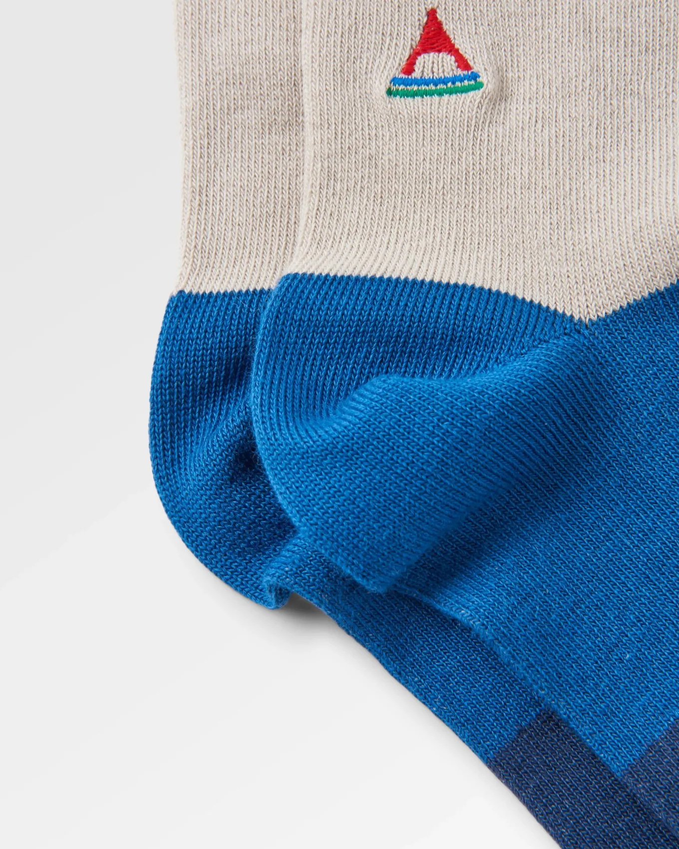 Panorama Bio-Mittelschwere Rundstricksocken - Szenischer Toffee
