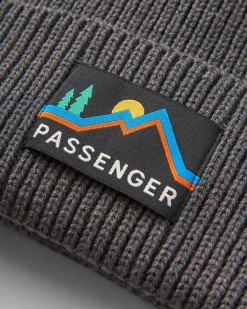 Passagier Recycelte Mütze - Holzkohle
