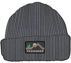 Passagier Recycelte Mütze - Holzkohle