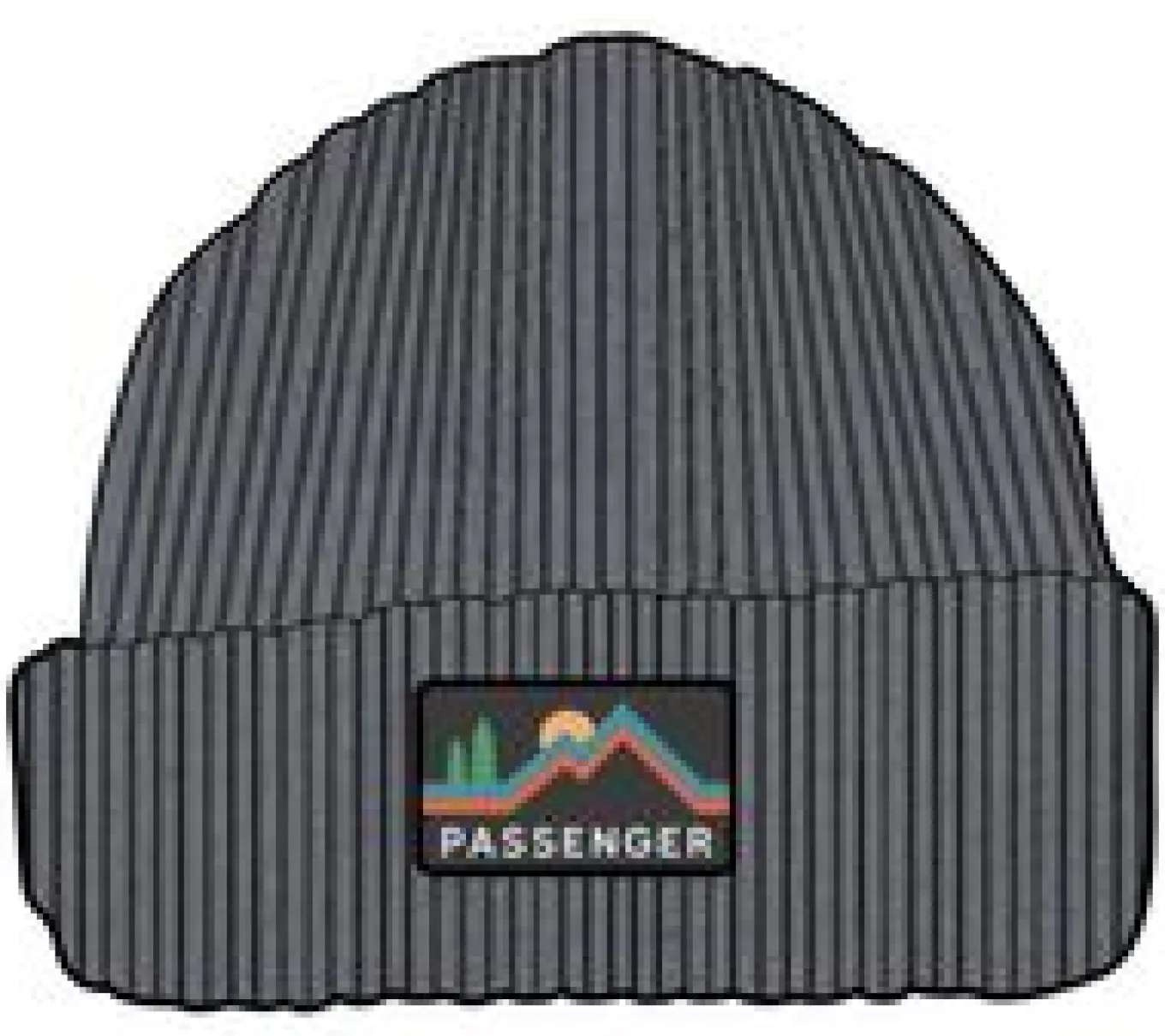 Passagier Recycelte Mütze - Holzkohle