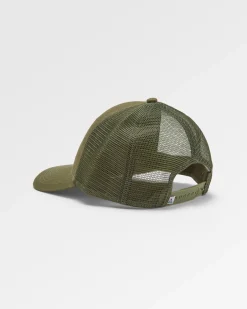 Passenger recycelte Baumwoll-Trucker-Kappe - Khaki