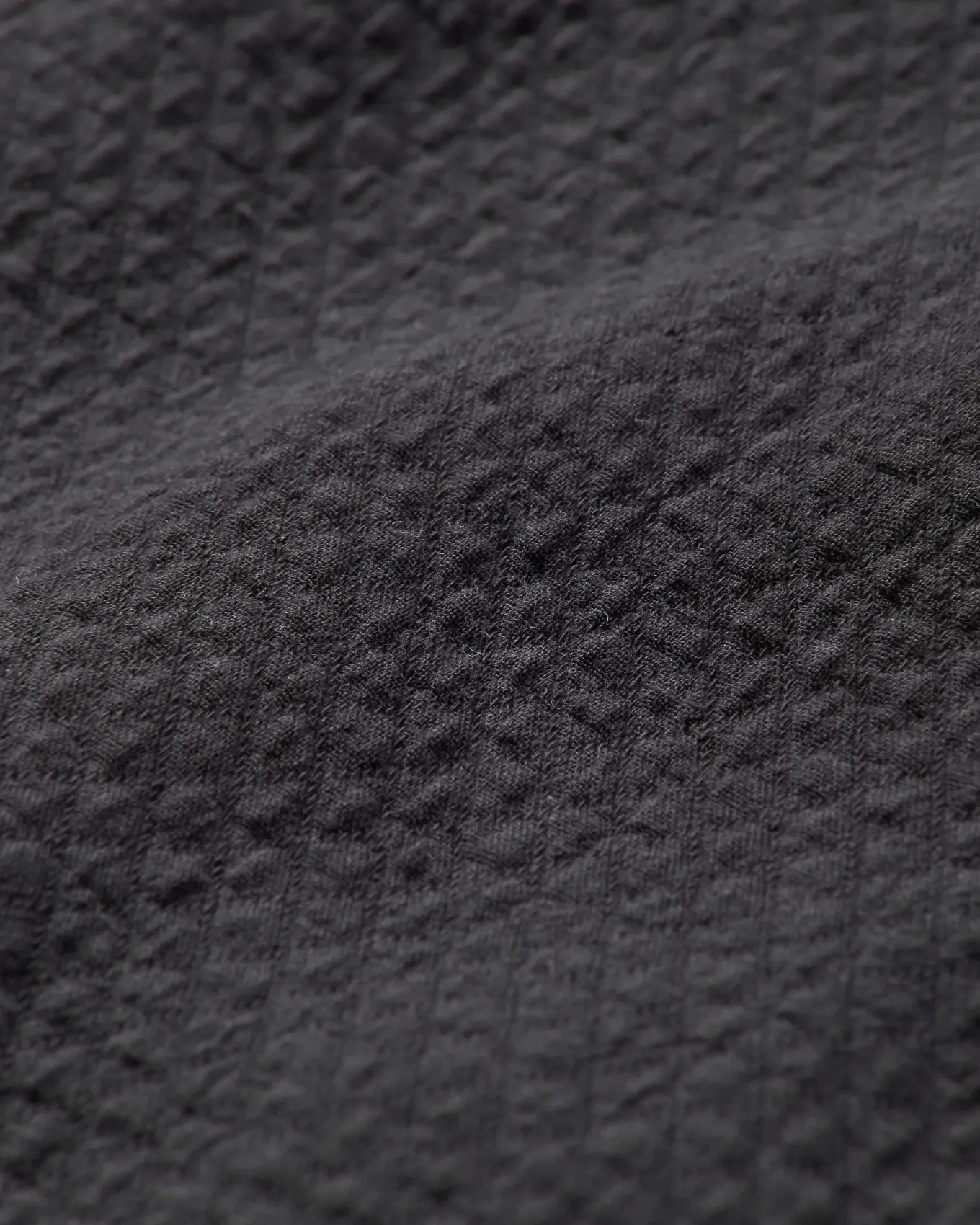 Petal Bio-Baumwoll-Langarmshirt - Schwarz