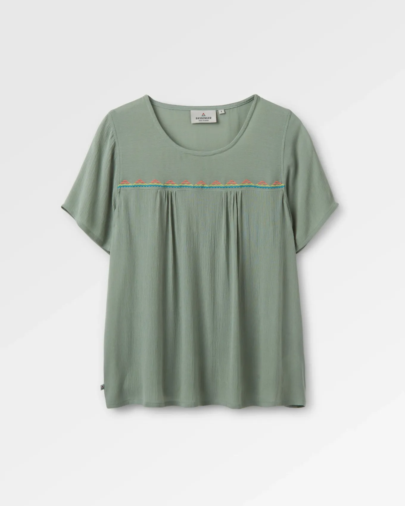 Petal Top - Pistazie