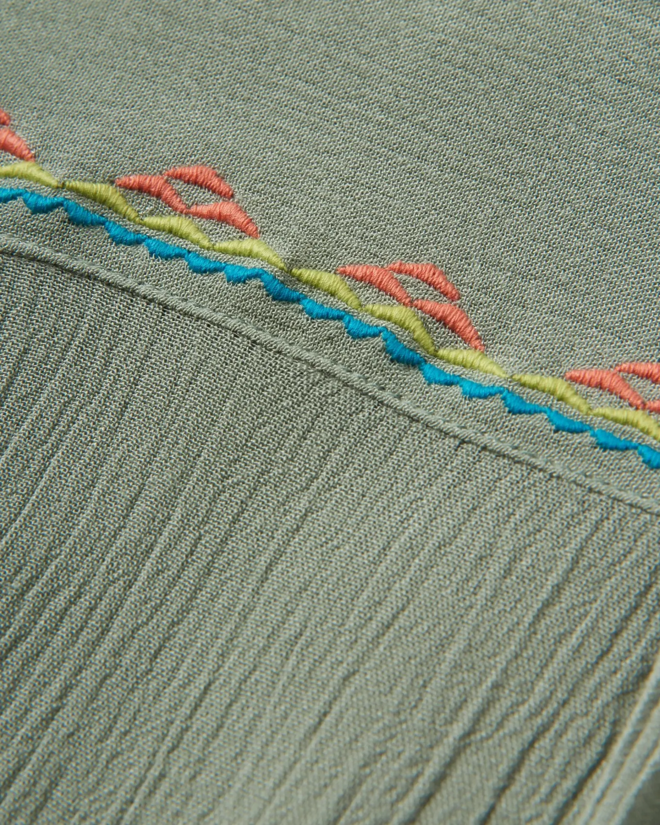 Petal Top - Pistazie
