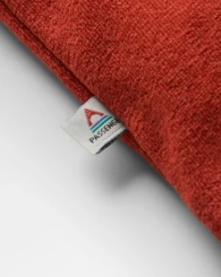 Pinegrove recyceltes Polartec® Fleece Hoodie - Roter Ocker