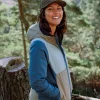Rainstorm recycelte wasserdichte Jacke - Gezeitenblau/Arktis/Staubige Olive