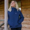 Rainstorm recycelte wasserdichte Jacke - Tiefes Marineblau