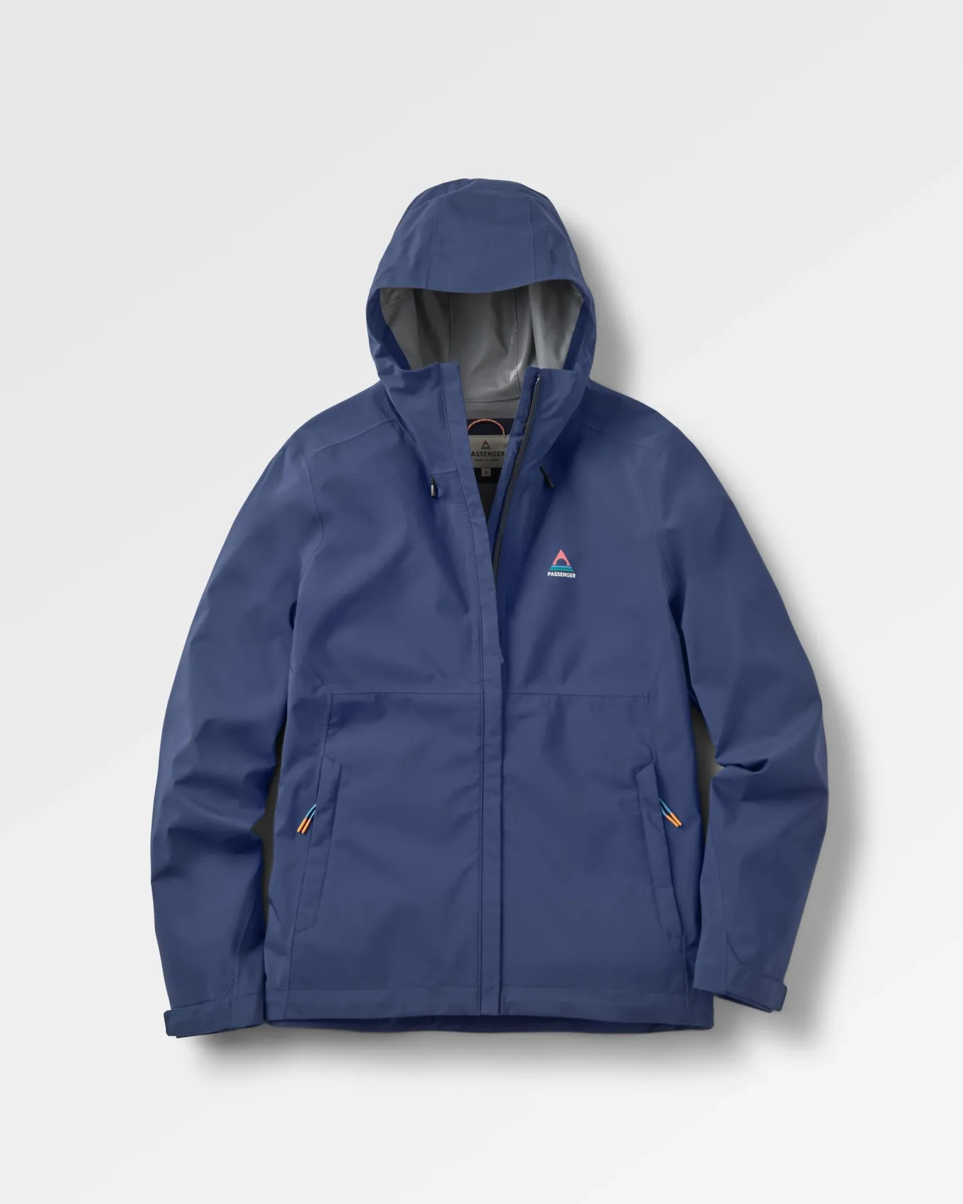 Rainstorm recycelte wasserdichte Jacke - Tiefes Marineblau