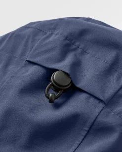 Rainstorm recycelte wasserdichte Jacke - Tiefes Marineblau