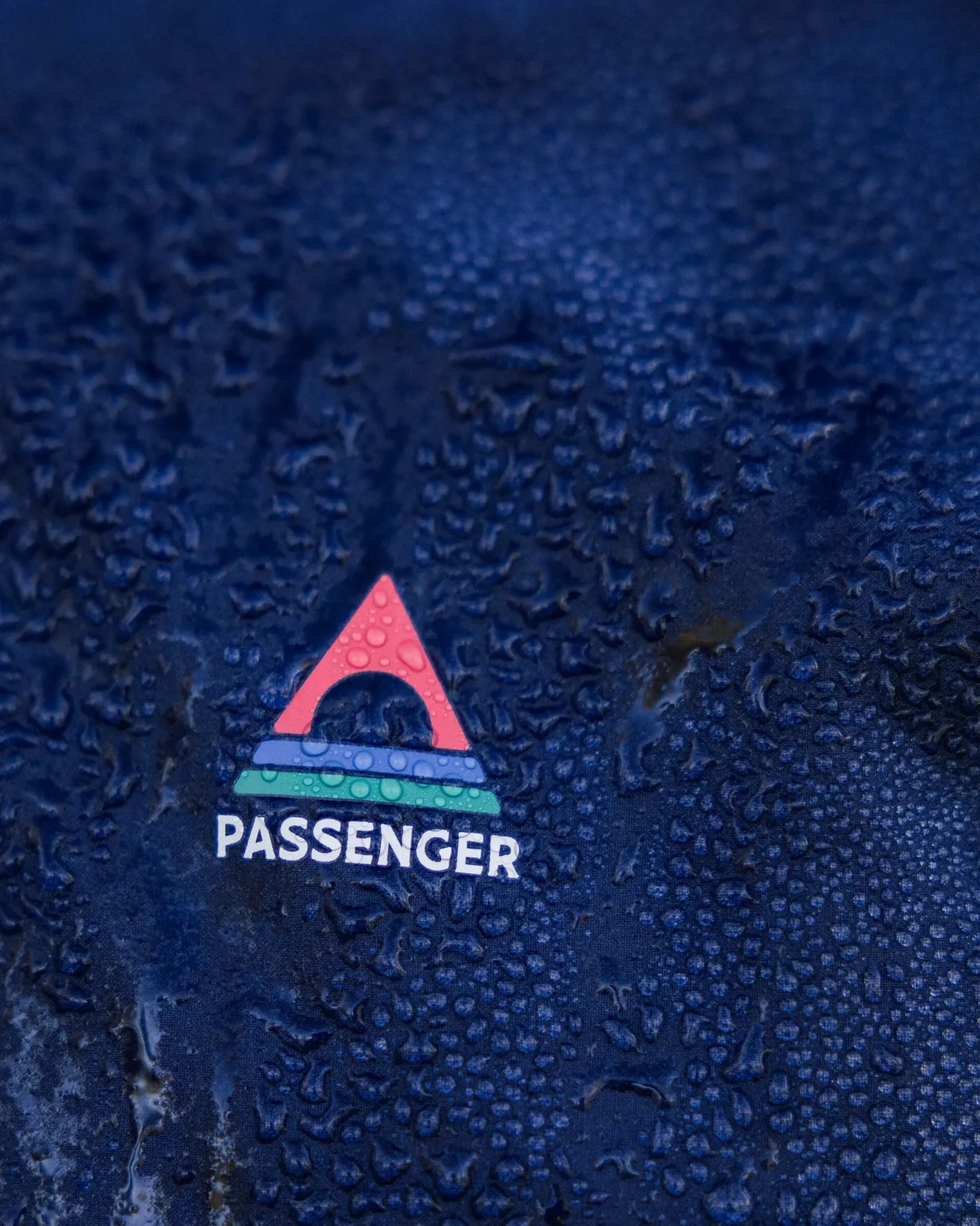 Rainstorm recycelte wasserdichte Jacke - Tiefes Marineblau