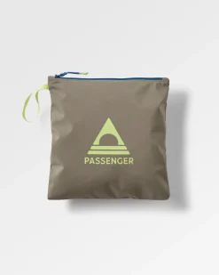 Rainstorm recycelte wasserdichte Jacke - Gezeitenblau/Arktis/Staubige Olive