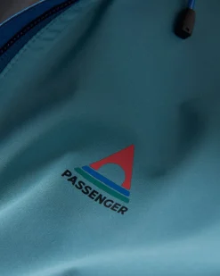 Rainstorm recycelte wasserdichte Jacke - Gezeitenblau/Arktis/Staubige Olive
