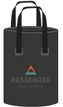 Recycelte Eimertasche - Schwarz