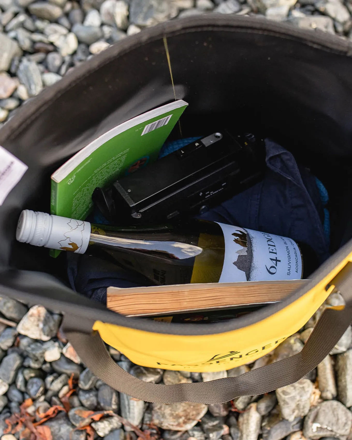 Recycelte 20L Eimer Tasche - Löwenzahngelb