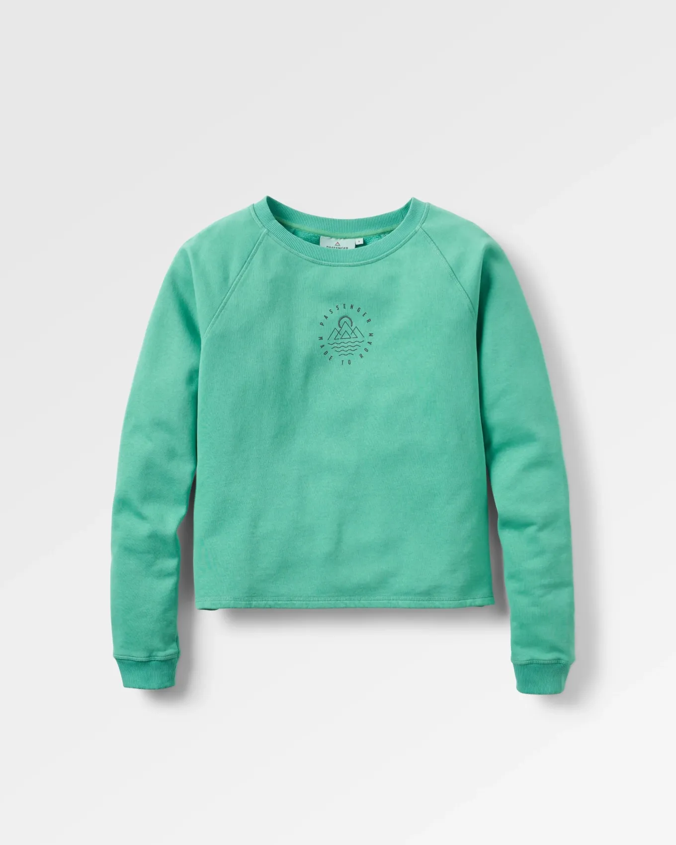 Remote Sweatshirt aus recycelter Baumwolle - Grüne Fichte