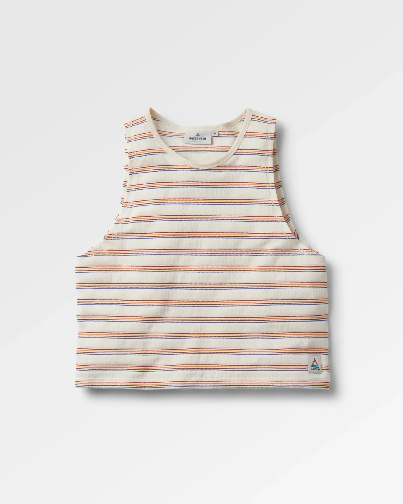Retro Vibes Bio-Baumwolltop - Retro-Streifen