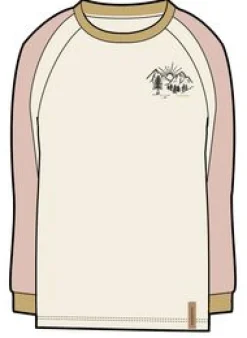 Riser 2.0 recyceltes Baumwoll-Langarmshirt - Birke