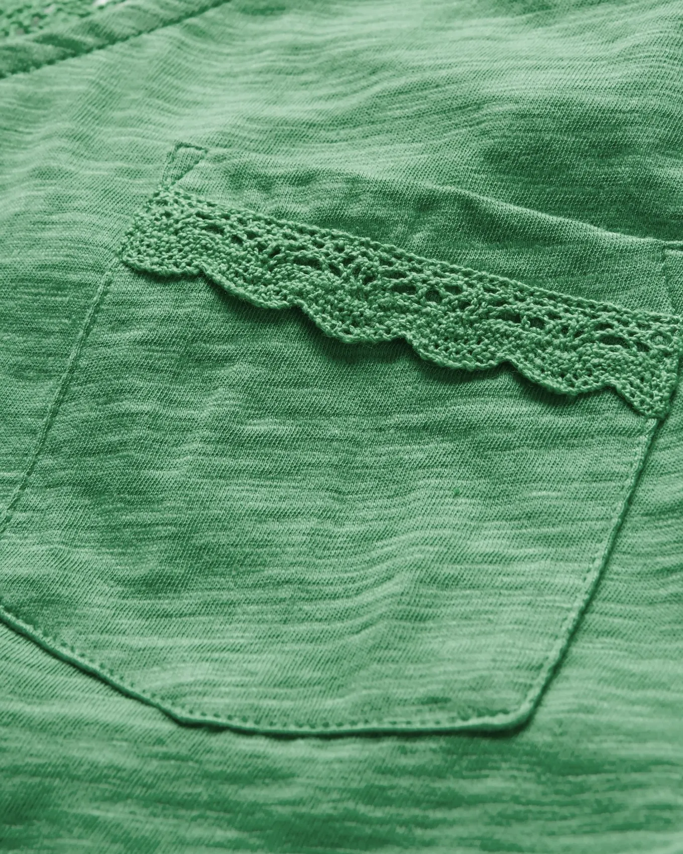 Rivergate recyceltes Baumwoll-Top - Khaki