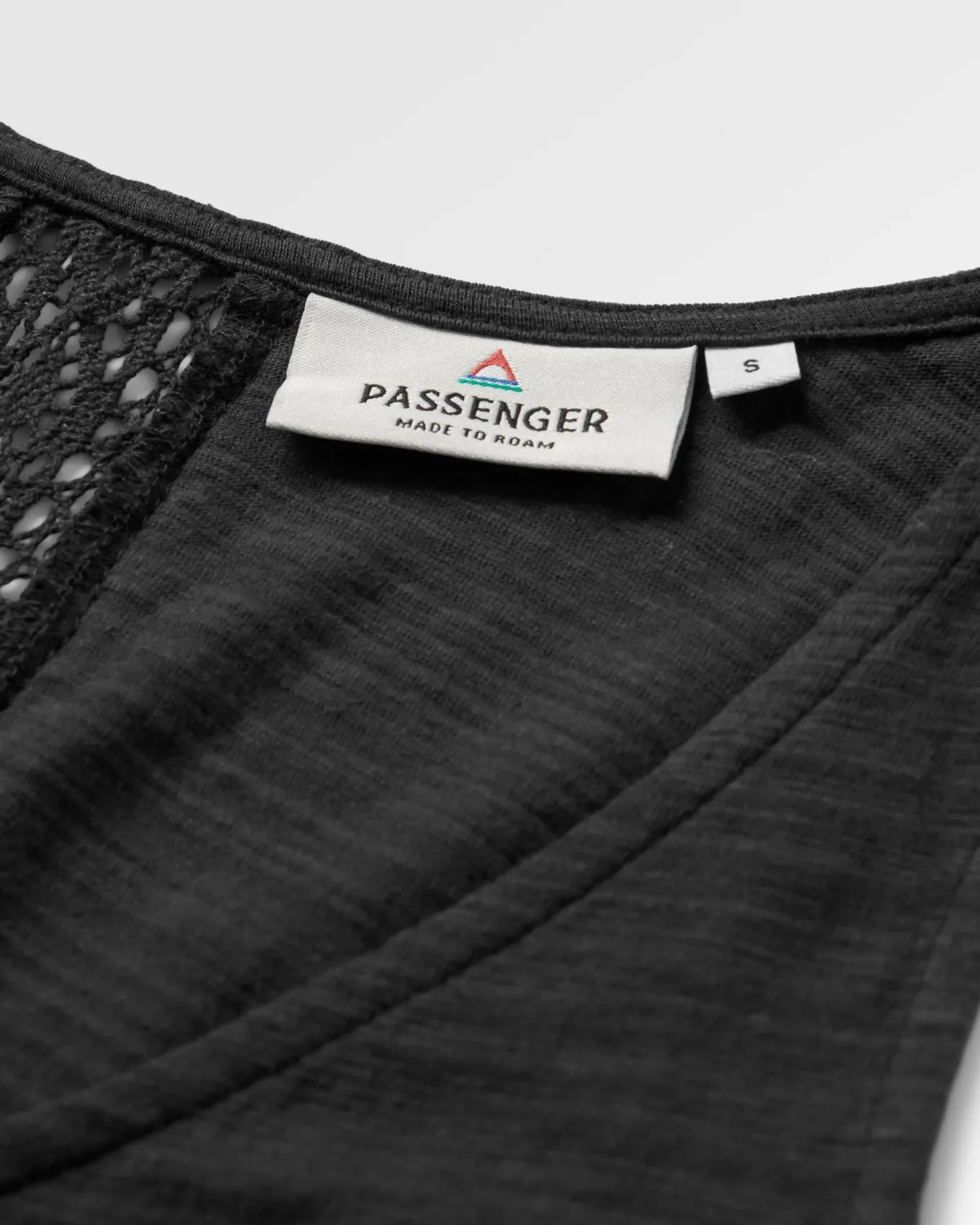 Rivergate recyceltes Baumwoll-Top - Schwarz