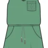 Rivergate recyceltes Baumwollkleid - Grüne Fichte