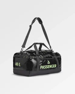 Roamer Recycelte 40L Reisetasche - Schwarz