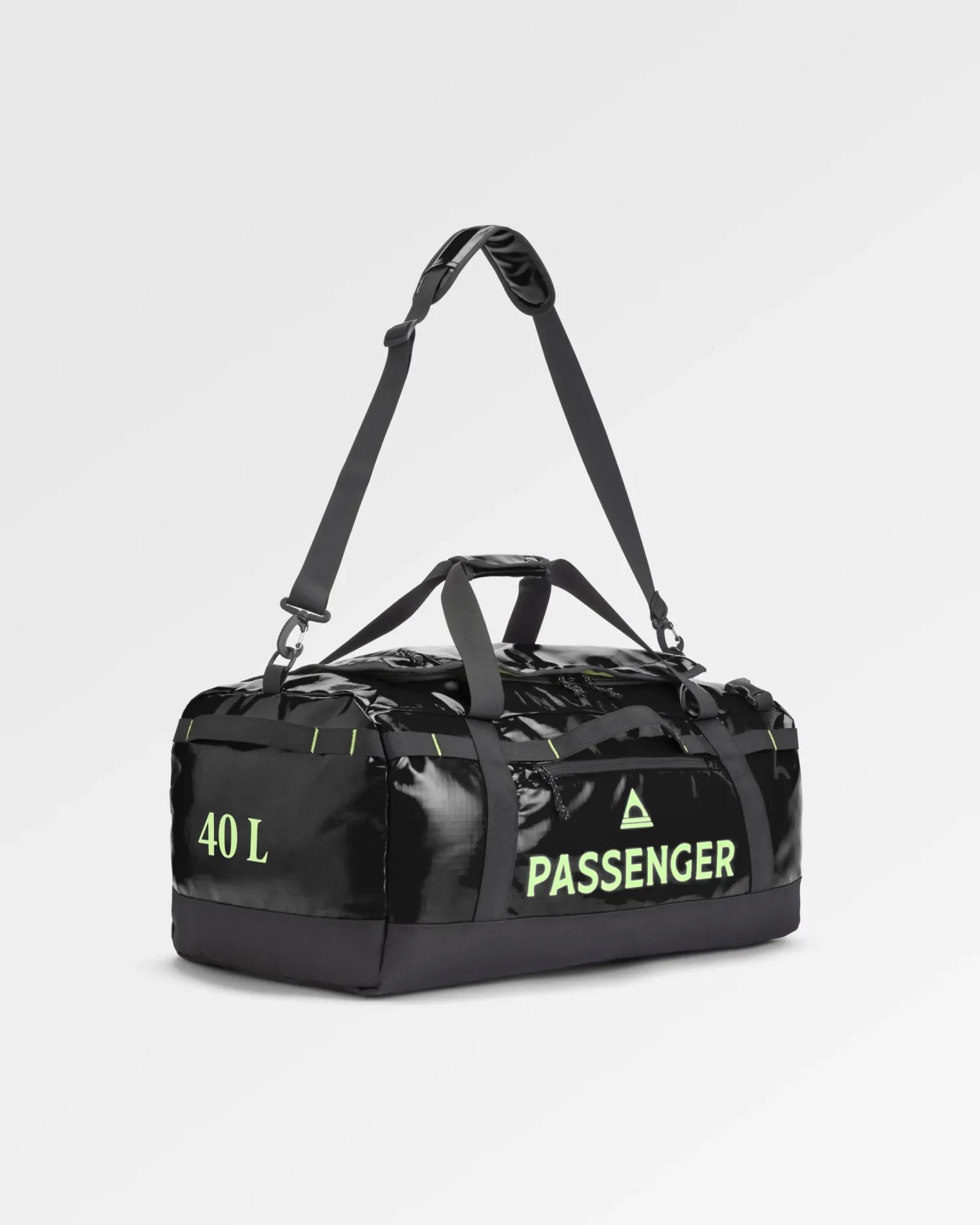 Roamer Recycelte 40L Reisetasche - Schwarz