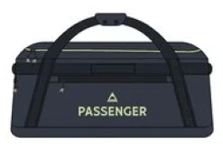 Roamer Recycelte 60L Reisetasche - Schwarz