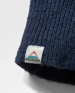 Sandbar Kabelstrickpullover - Tiefes Marineblau