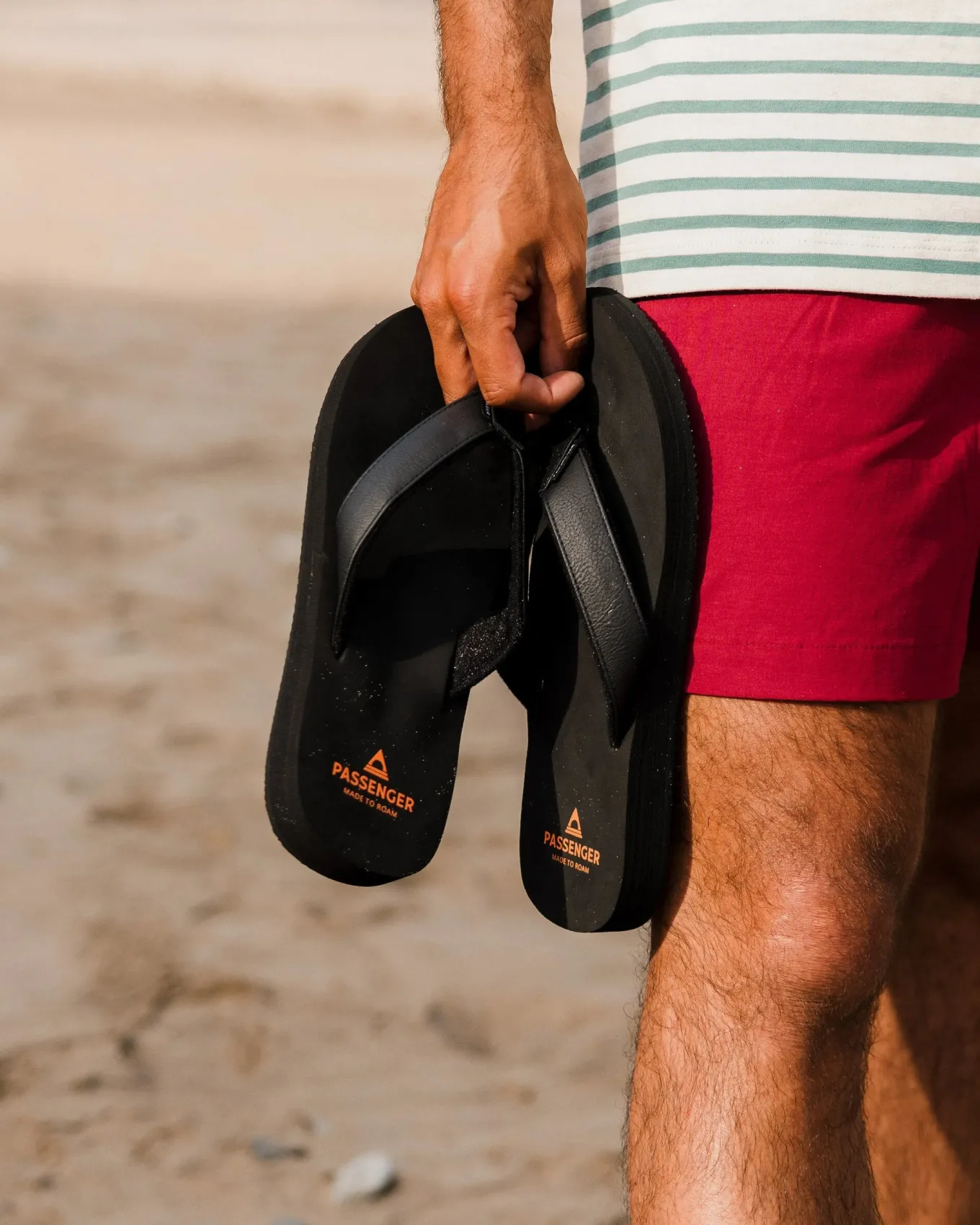 Santos Flip Flop - Schwarz
