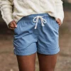 Santosa Twill Short - Blauer Schatten