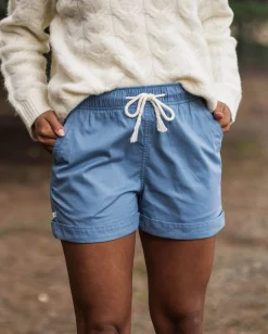 Santosa Twill Short - Blauer Schatten