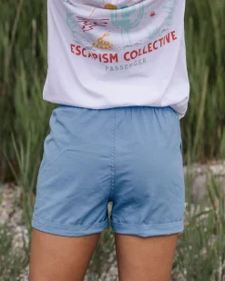 Santosa Twill Short - Blauer Schatten
