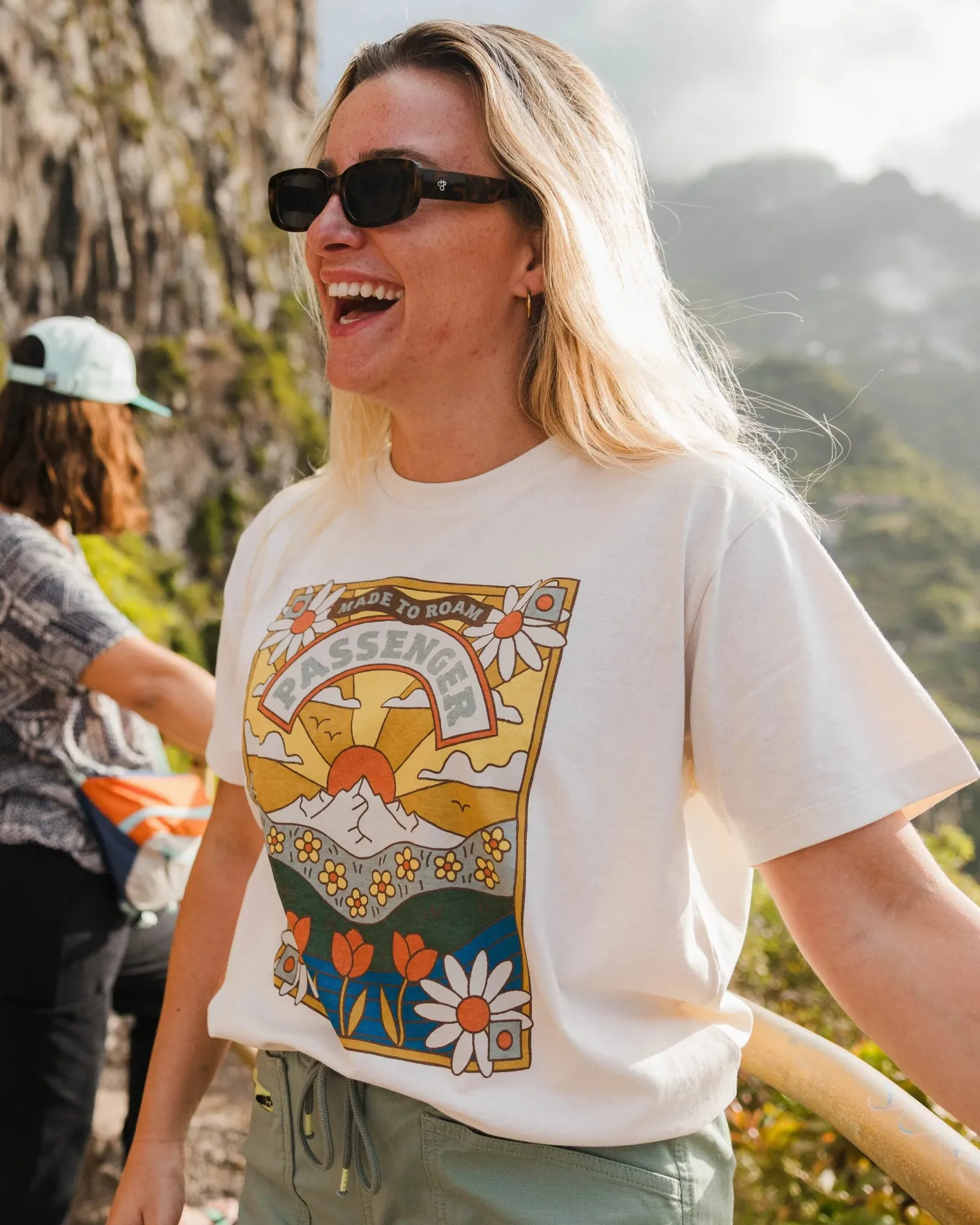 Seasonal Oversized T-Shirt aus recycelter Baumwolle - Birke