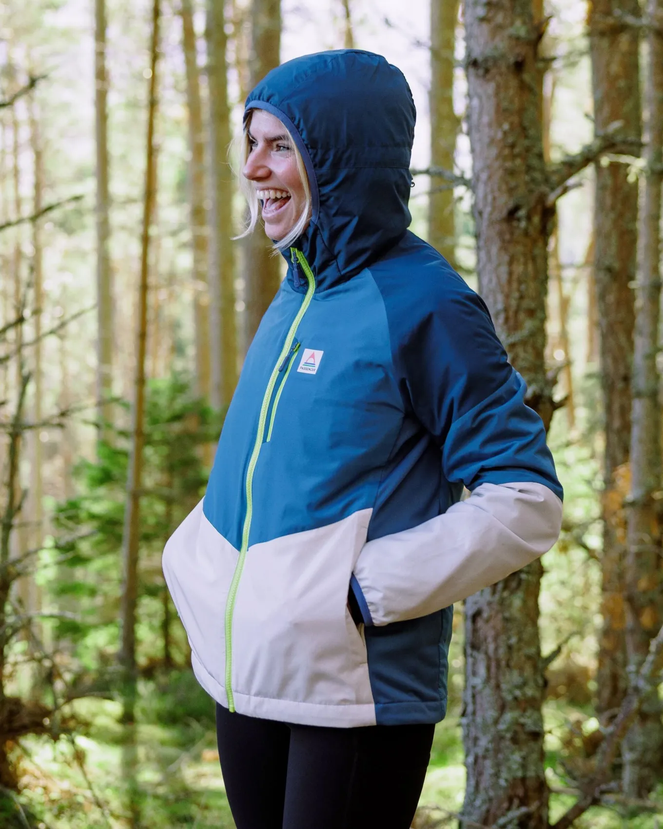 Shasta Light Thermore® isolierte Jacke - Gezeitenblau/Blaustahl/Birke