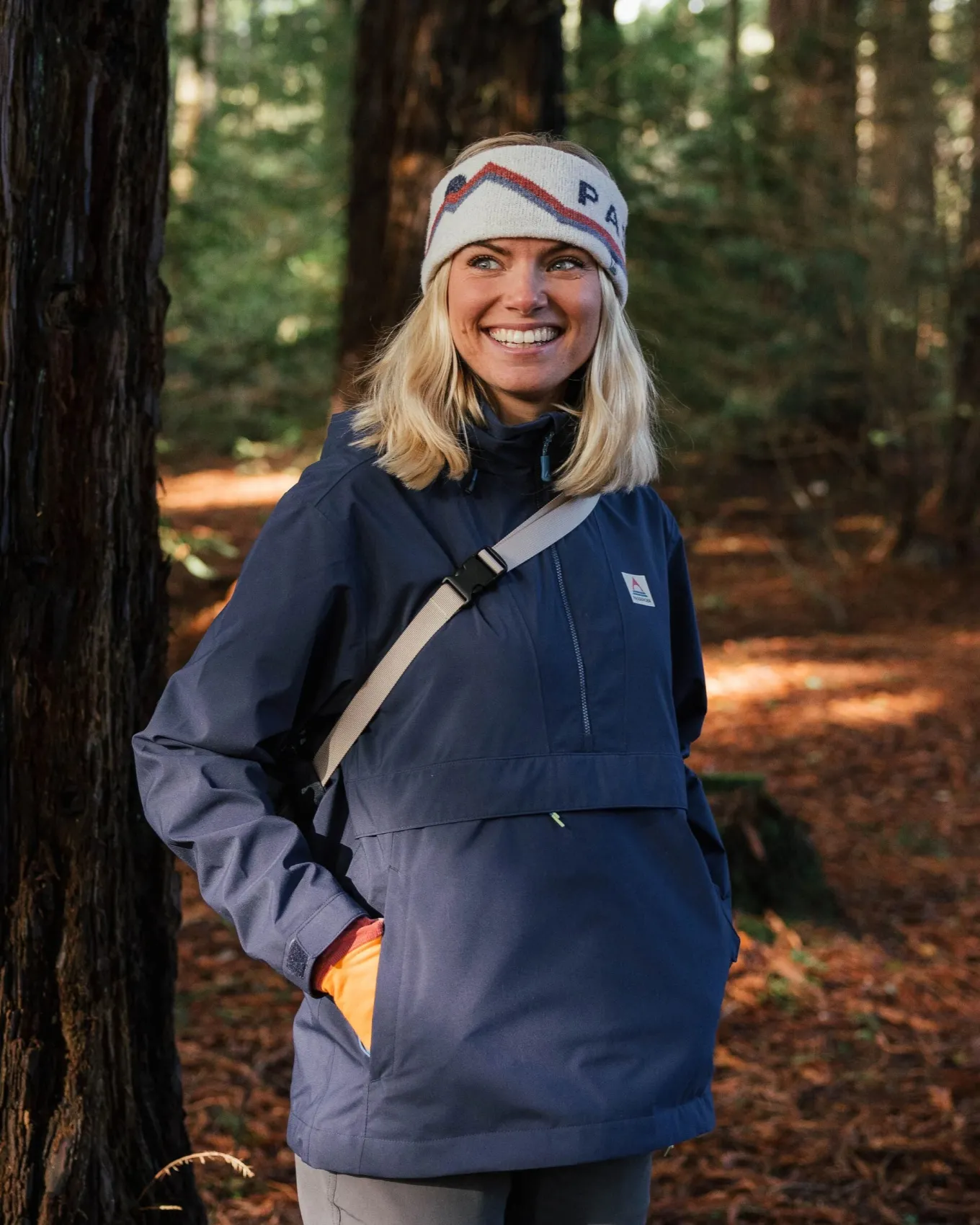 Skyline Recycelte Wasserabweisender Smock - Tiefes Marineblau