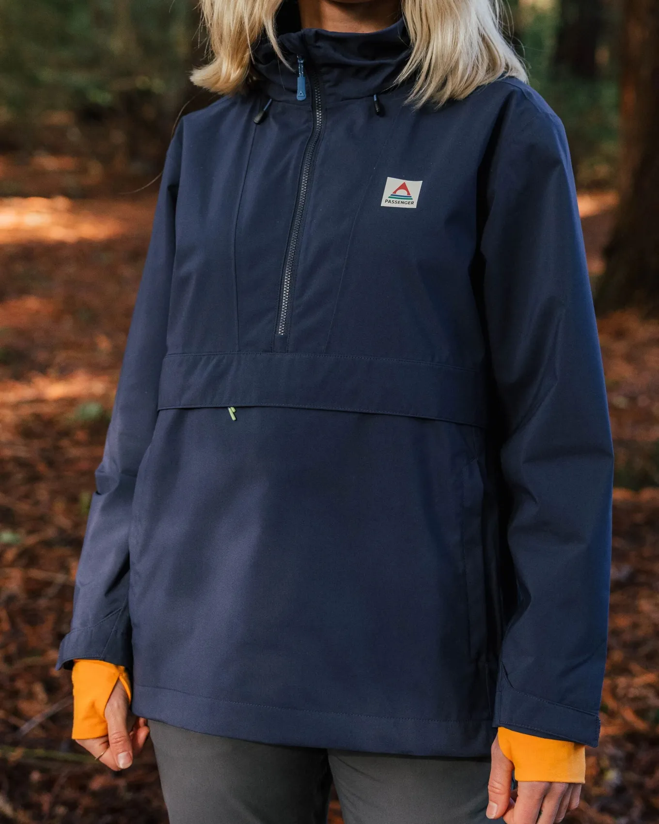 Skyline Recycelte Wasserabweisender Smock - Tiefes Marineblau