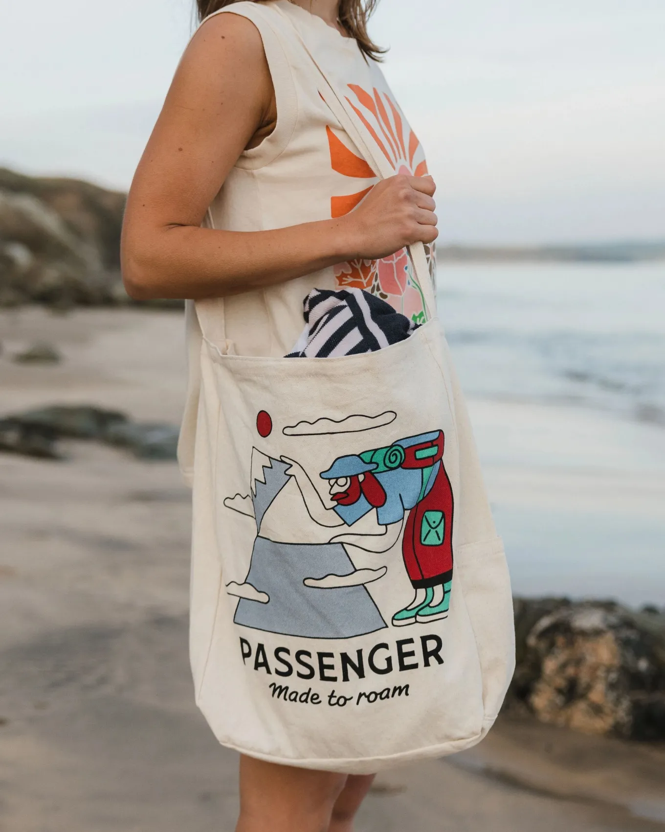 Sneaky Peak Bio-Baumwolltasche - Multi-Passenger
